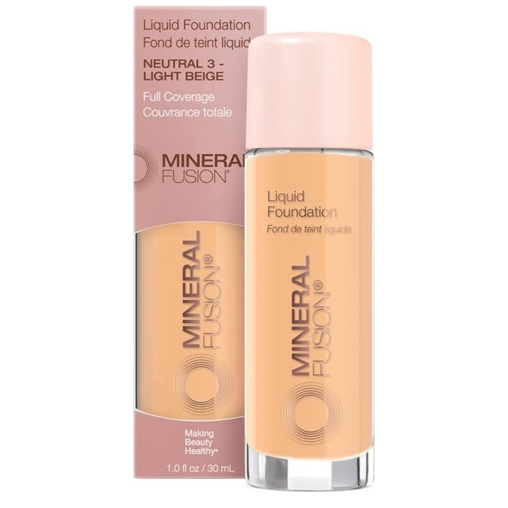 Mineral Fusion Liquid Foundation Neutral 3 Light Beige